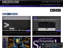 Tablet Screenshot of emezeta.com